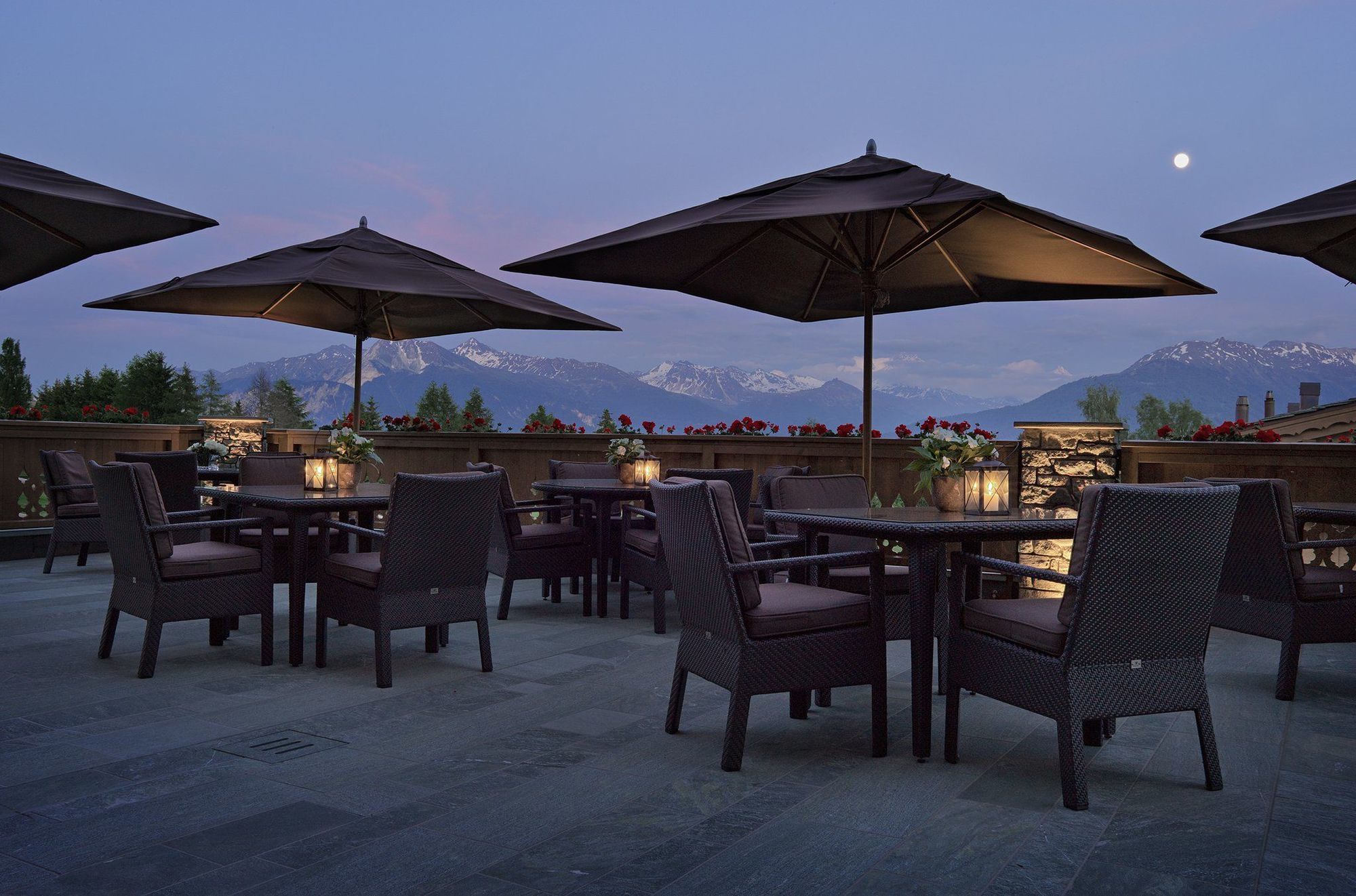 Guarda Golf Hotel & Residences Crans-Montana Restaurant foto