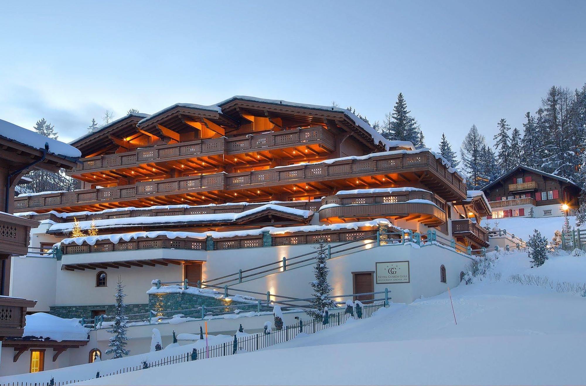 Guarda Golf Hotel & Residences Crans-Montana Exterior foto